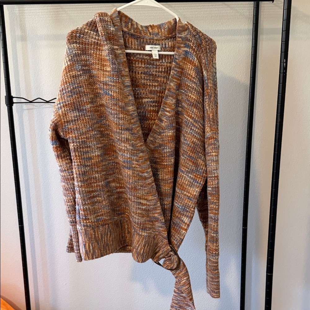 Nine West Multicolor Knit Cardigan